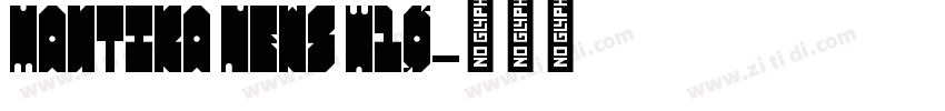 Mantika News W10字体转换